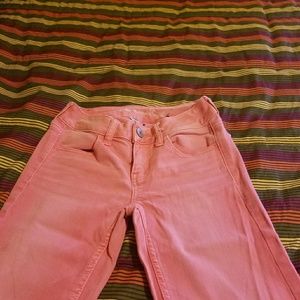 Pink America Eagle Jeggings